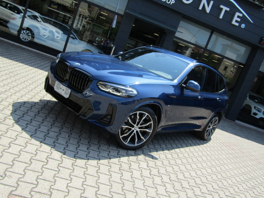 BMW X3 20d 4X4 MHEV Msport CERCHI 20,NAVI PROF,LED,PELLE,GANCIO,FULL