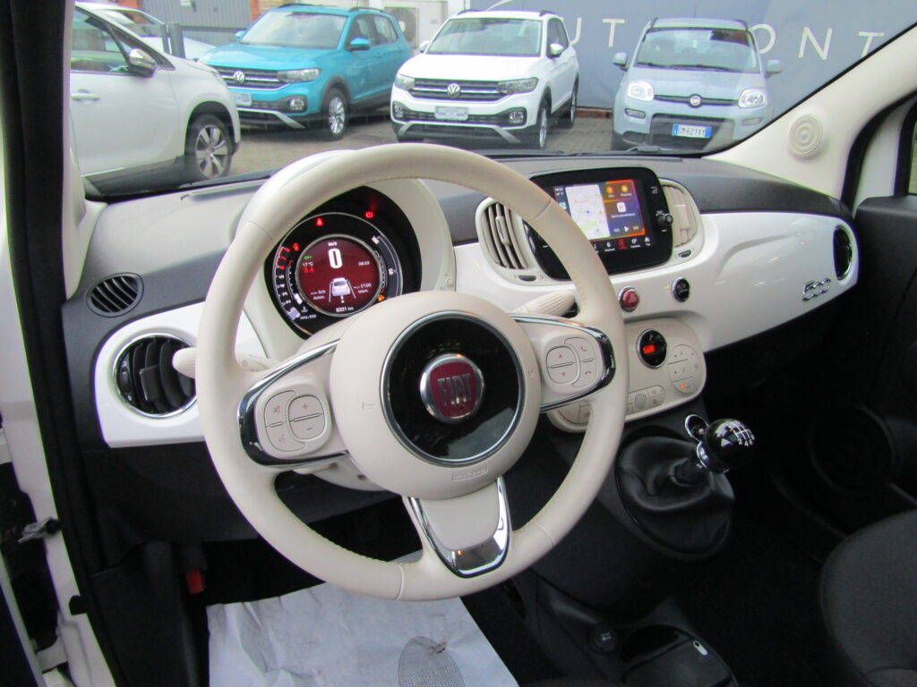 Fiat 500 1.0 HYBRID DOLVEVITA 70CV,NEOPATENTATI,CERCHI 16