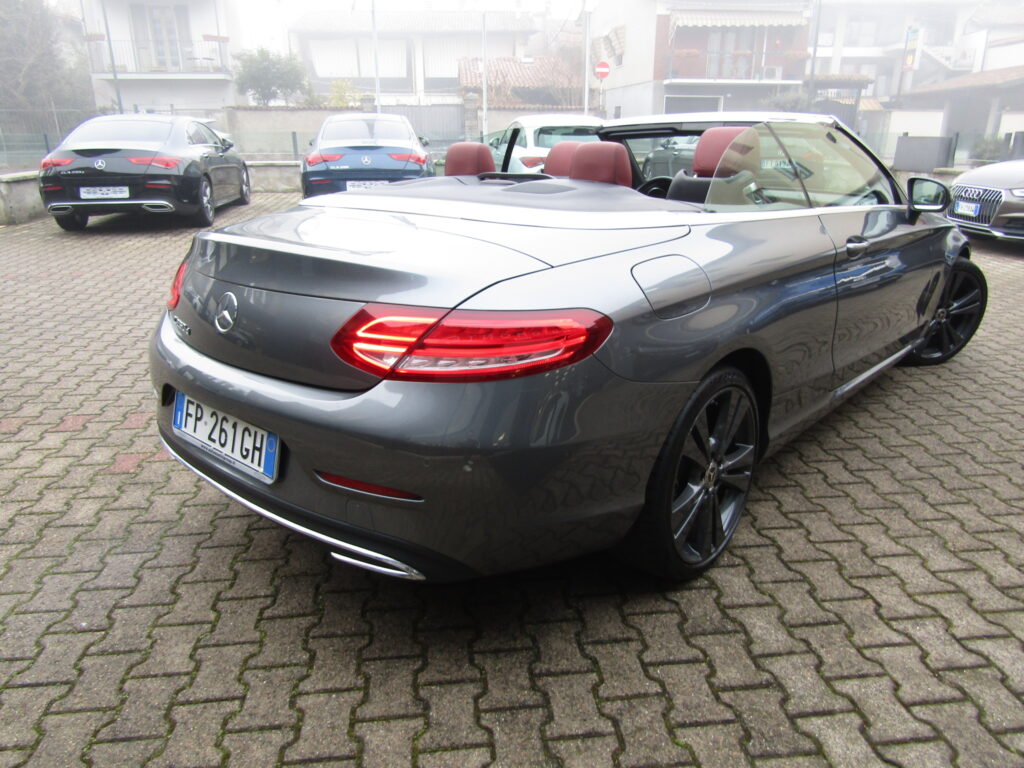 Mercedes-Benz C 250d CABRIO SPORT AUTO,PELLE,CERCHI 19,LED,NAVI