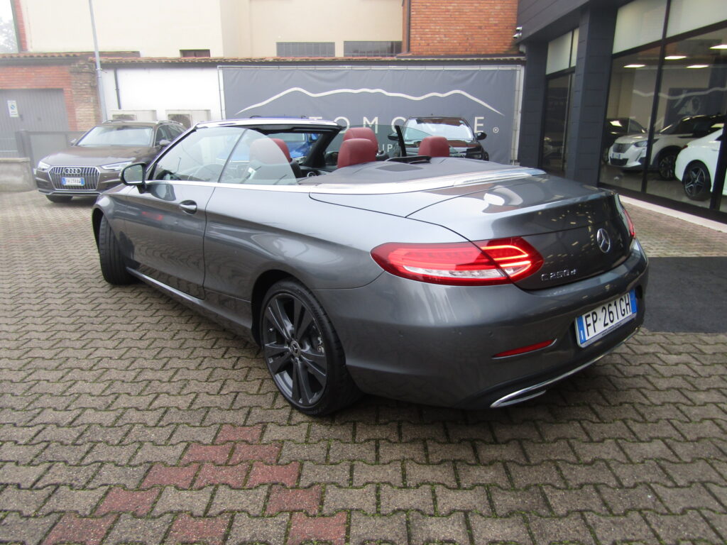 Mercedes-Benz C 250d CABRIO SPORT AUTO,PELLE,CERCHI 19,LED,NAVI