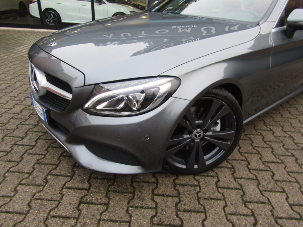 Mercedes-Benz C 250d CABRIO SPORT AUTO,PELLE,CERCHI 19,LED,NAVI