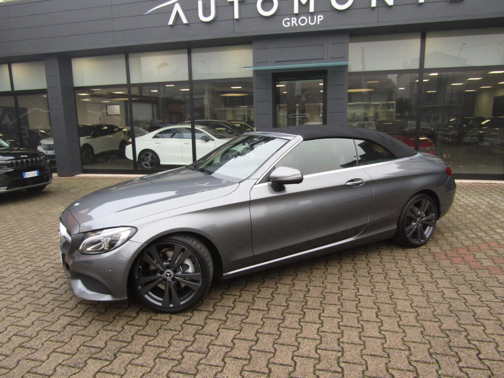 Mercedes-Benz C 250d CABRIO SPORT AUTO,PELLE,CERCHI 19,LED,NAVI